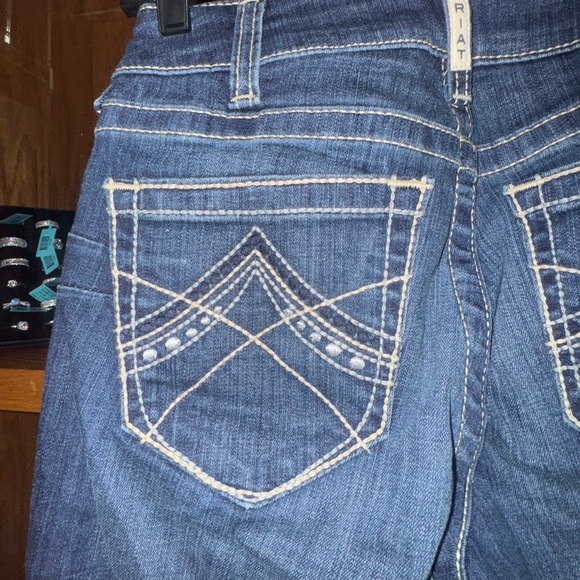 Ariat Dark Blue Women's Boot Cut Jeans - Picture 4 of 8